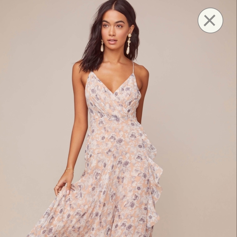 Holland floral maxi dress